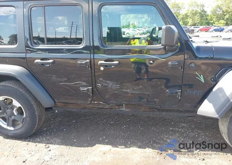 2019 Jeep Wrangler Unlimited Sport S 4X4 из США, поврежденный, VIN 1C4HJXDGXKW677489